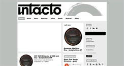 Desktop Screenshot of intactorecords.com